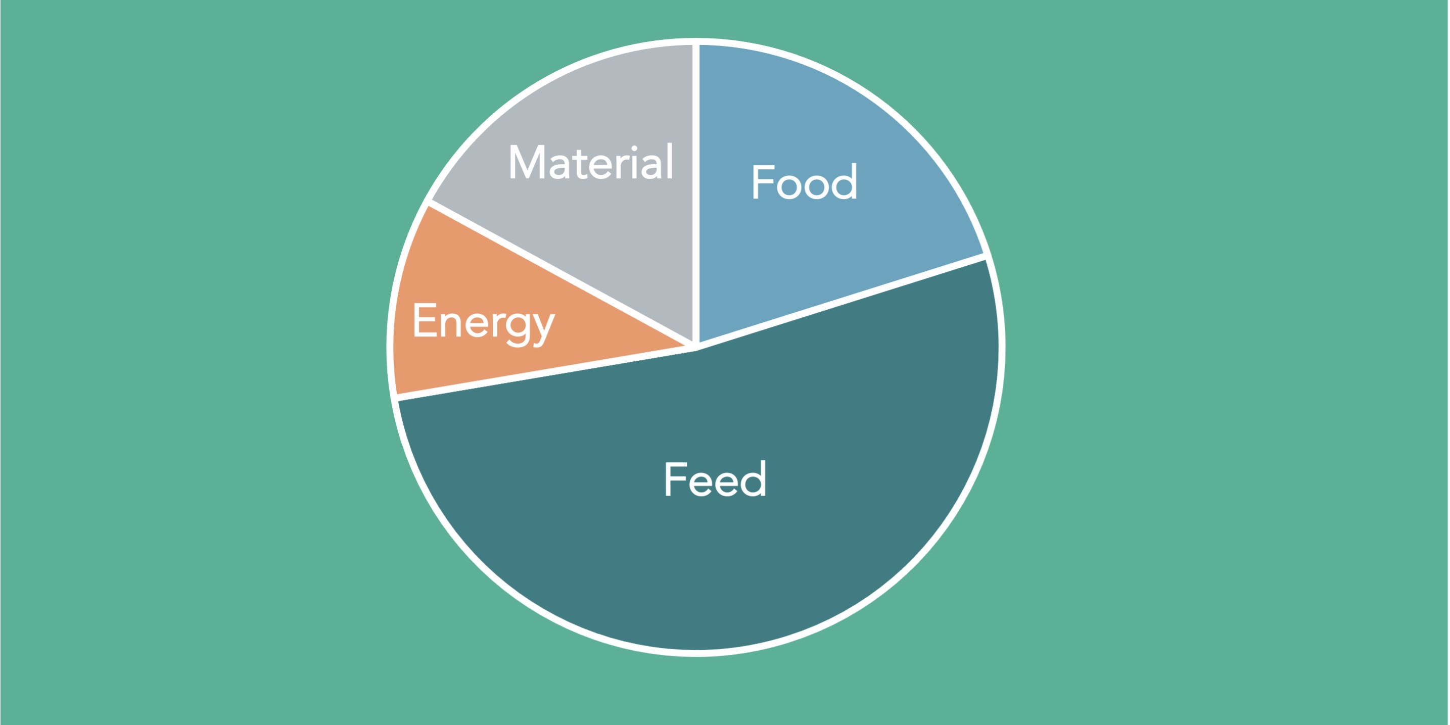 Use of biomass in the German bioeconomy.